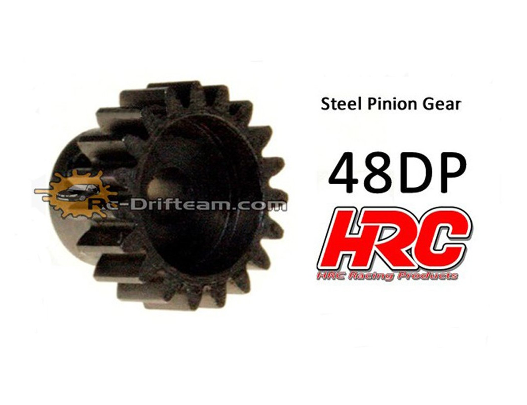 Piñon 25T, Pitch 48dp para Coches Rc (HRC74825). Pinion Gear Steel - Light HRC 74825 Piñones y Coronas RC
