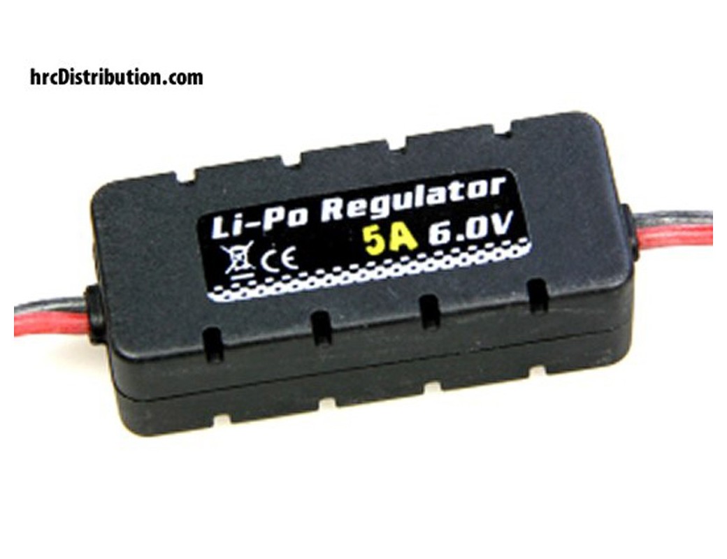 Regulador Universal BEC a 6V 5Amp, Lipo 2s HRC ET0556 Conectores, Cables y Adaptadores RC