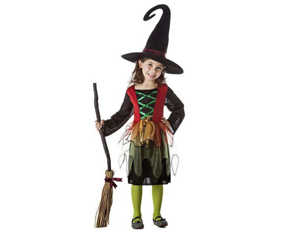 Disfraz de Bruja, Para Bebés. Carnaval, Halloween. Witch Costume for BabiesDisfraces Infantiles