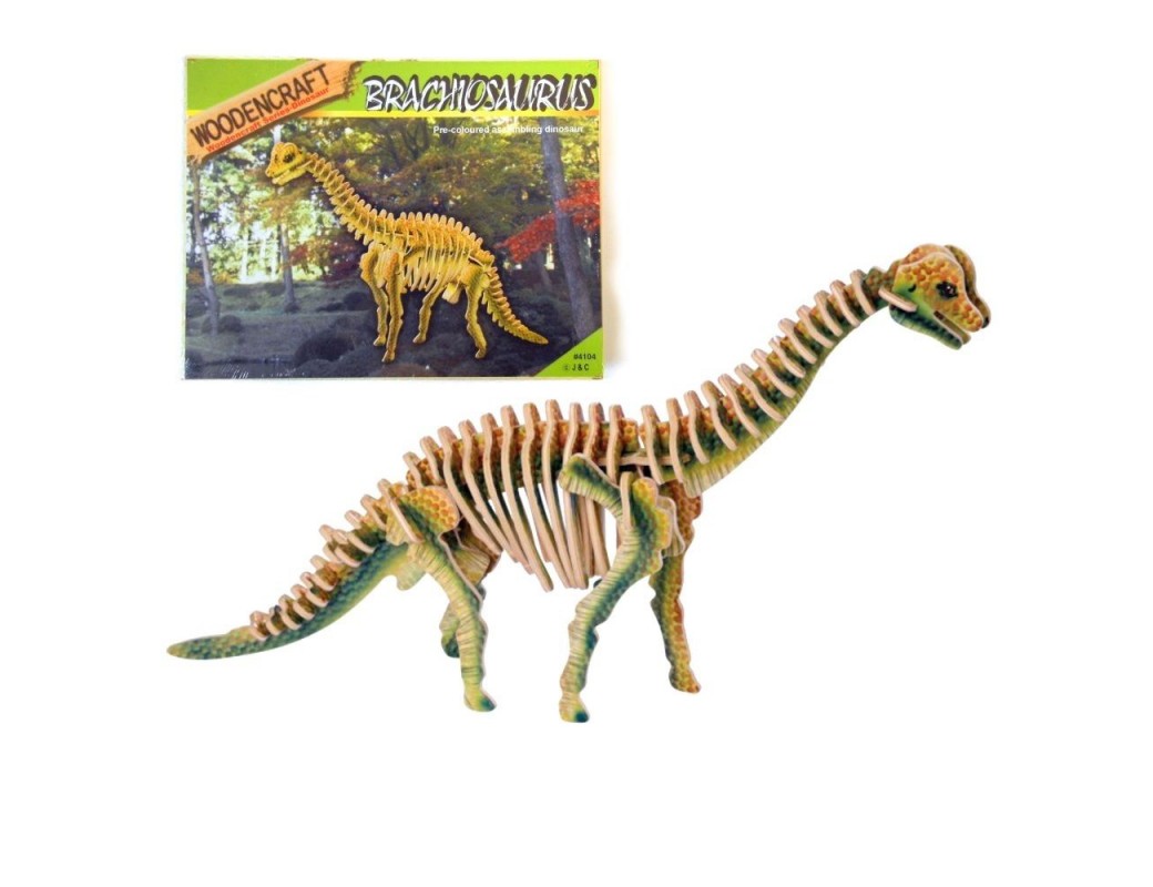 Puzzle 3D Esqueleto Dinosaurio Braquiosauro. 3D Brachiosaurus LEG 1453 Puzzles y Rompecabezas