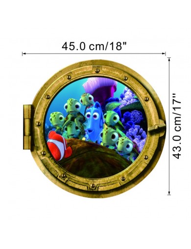 Vinilos Decorativos 3D Buscando a Nemo, Dory. Wall Stickers Vinyl Decal W028 Vinilos Decorativos, Stickers