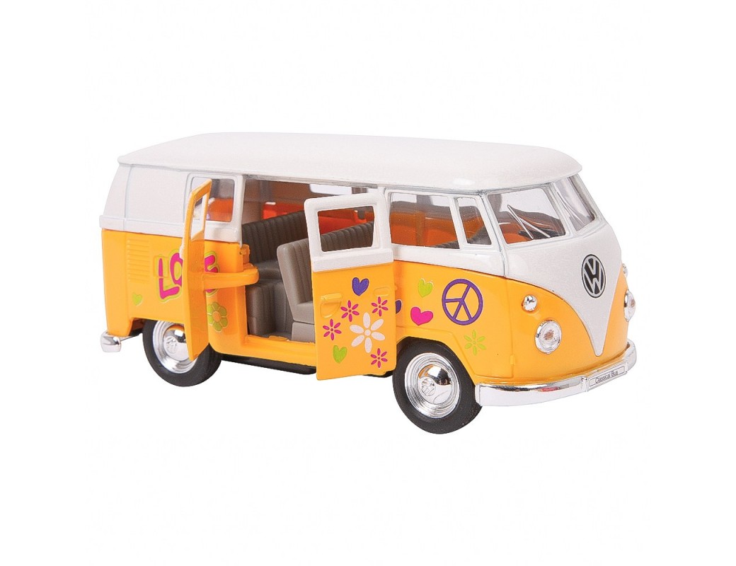 Volkswagen VW Type 2 hippie, Transporter T1, Miniatura Metal a Escala 1/34 LEG 9329