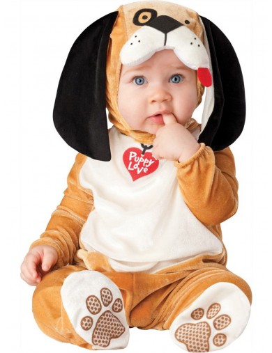 Disfraz de Perro, Para Bebés. Halloween, Carnaval. Dog Costume for BabiesDisfraces Infantiles