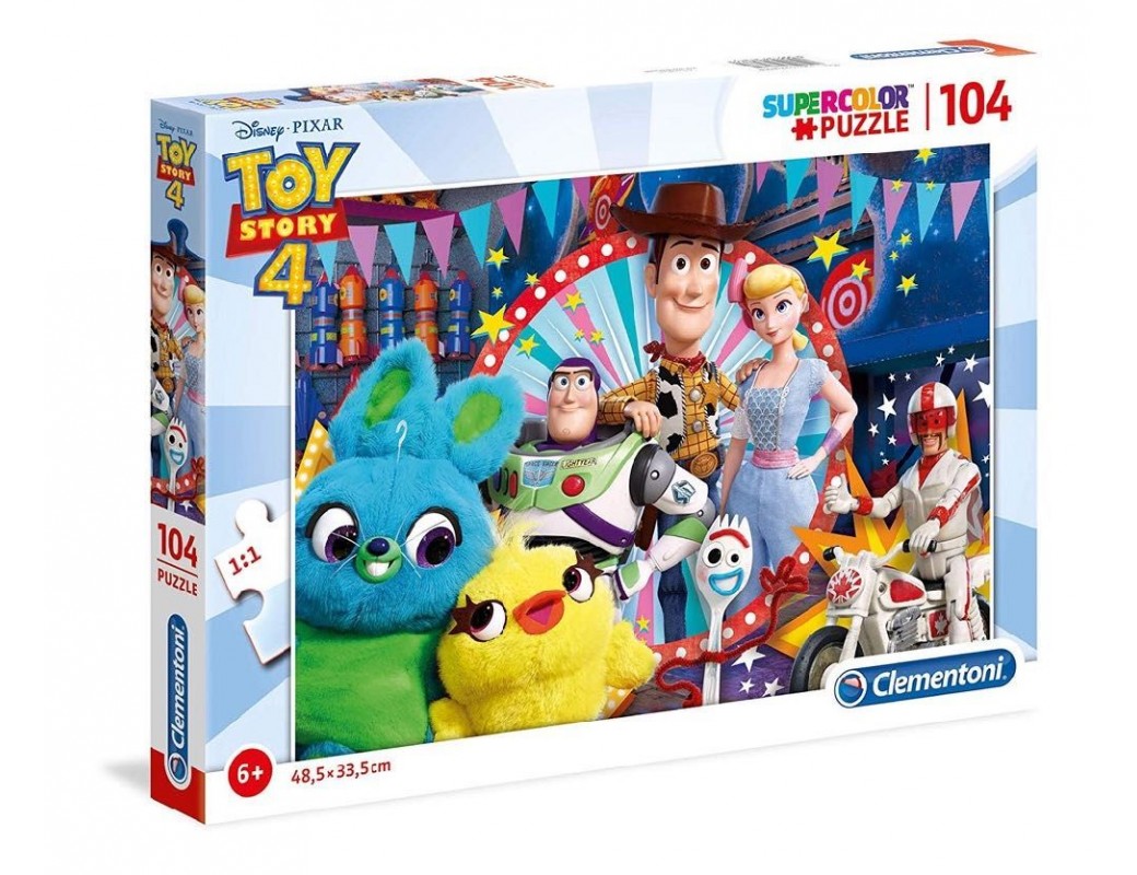 Toy Story 4 Puzzle 104 piezas. Puzzles clementoni 272761 Puzzles y Rompecabezas
