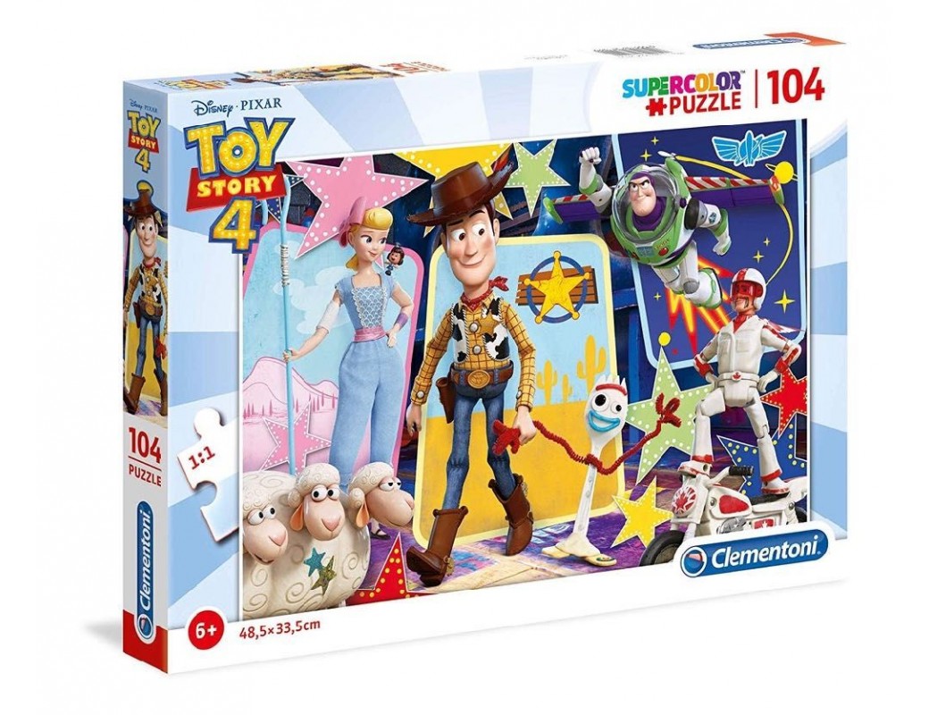 Puzzle 104 piezas Toy Story 4. Puzzles clementoni 271290 Puzzles y Rompecabezas