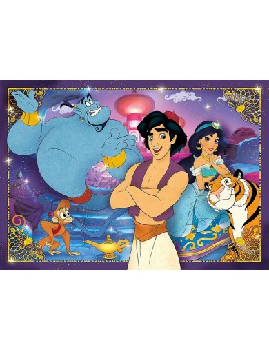Aladdin puzzle 60 piezas Disney. Puzzles clementoni Aladino 153308 Puzzles y Rompecabezas