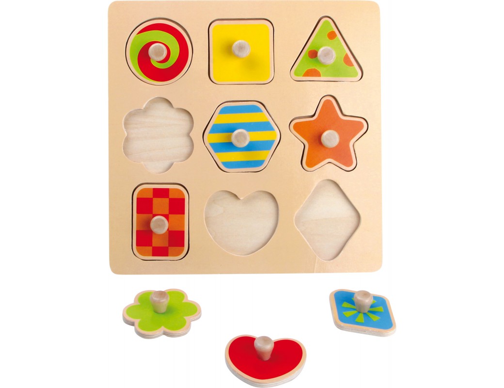 Puzzle de madera para insertar Formas. Puzzle infantil. juguetes bebes. Juguetes madera. Puzzle madera bebe LEG 4754 Puzzles ...